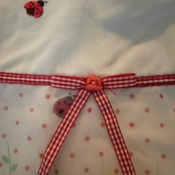 2T Peter Thomas Roth white sleeveless floral petticoat button back dress - Picture 6 of 7